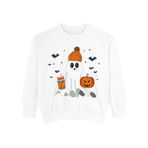 Cute Ghost Sweatshirt, Funny Spooky Sweatshirt, Womens Ghost Sweatshirt, Spooky Season, Halloween Party Shirt, Fall Ghost Shirt