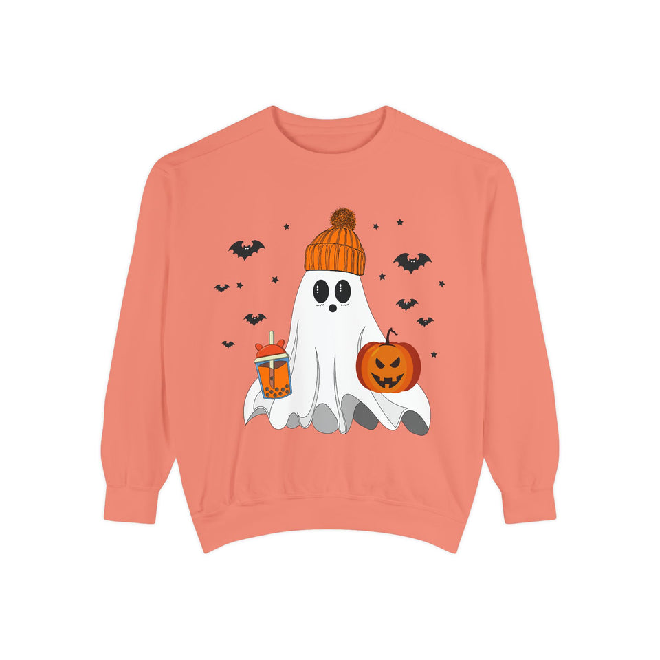 Cute Ghost Sweatshirt, Funny Spooky Sweatshirt, Womens Ghost Sweatshirt, Spooky Season, Halloween Party Shirt, Fall Ghost Shirt