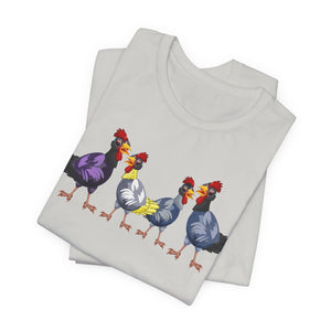 Chickens Tee, Rooster Shirt, Farm Animals T-Shirt, Chicken Lover Gift, Barnyard Tee, Farmer Graphic Tee