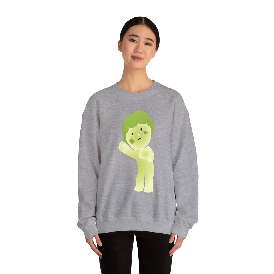 smiski Crewneck Sweatshirt - Cute and Quirky Design, Cozy Winter Apparel, Unique Gift Idea, Fun Graphic Jumper, Lounge Wear for All Ages