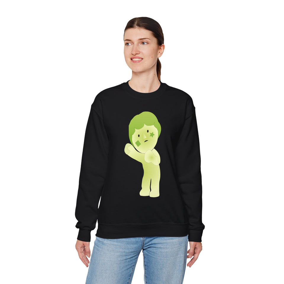 smiski Crewneck Sweatshirt - Cute and Quirky Design, Cozy Winter Apparel, Unique Gift Idea, Fun Graphic Jumper, Lounge Wear for All Ages