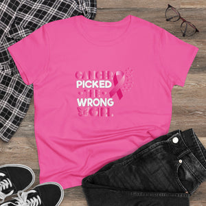 T-Shirt, Cancer Awareness Tee, Survivor Gift, Cancer Fighter Shirt, Pink Ribbon Shirt, Chemo Support Top