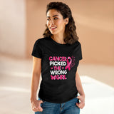 T-Shirt, Cancer Awareness Tee, Survivor Gift, Cancer Fighter Shirt, Pink Ribbon Shirt, Chemo Support Top