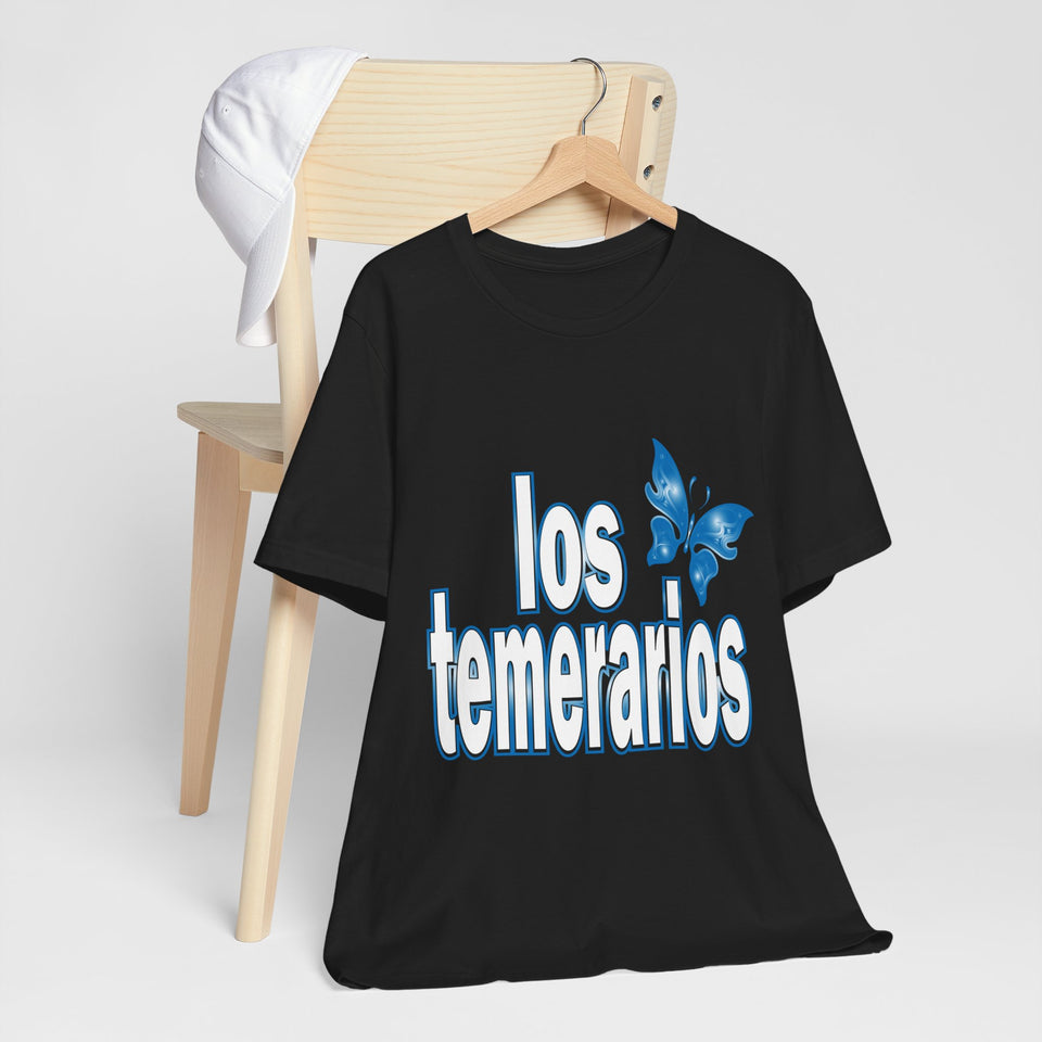 Los Temerarios Unisex Tee Shirt, Mexican Music Band Fan Shirt, Concert Apparel, Music Lover Gift, Short Sleeve Tshirt, Festival Outfit