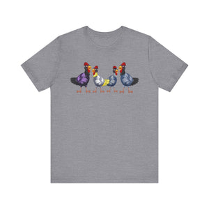 Chickens Tee, Rooster Shirt, Farm Animals T-Shirt, Chicken Lover Gift, Barnyard Tee, Farmer Graphic Tee