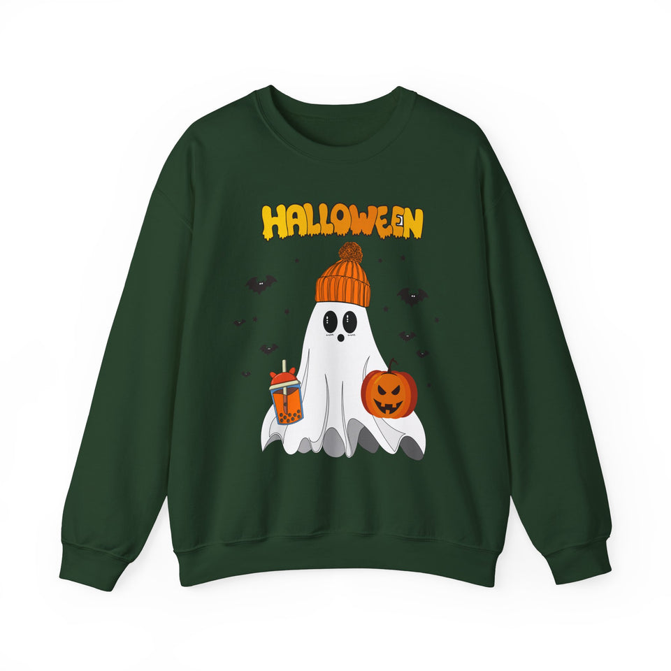 Cute Ghost Sweatshirt, Funny Spooky Sweatshirt, Womens Ghost Sweatshirt, Spooky Season, Halloween Party Shirt, Fall Ghost Shirt