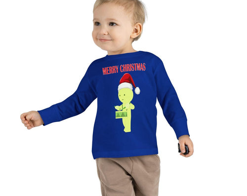 Smiski Christmas Toddler Long Sleeve Tee